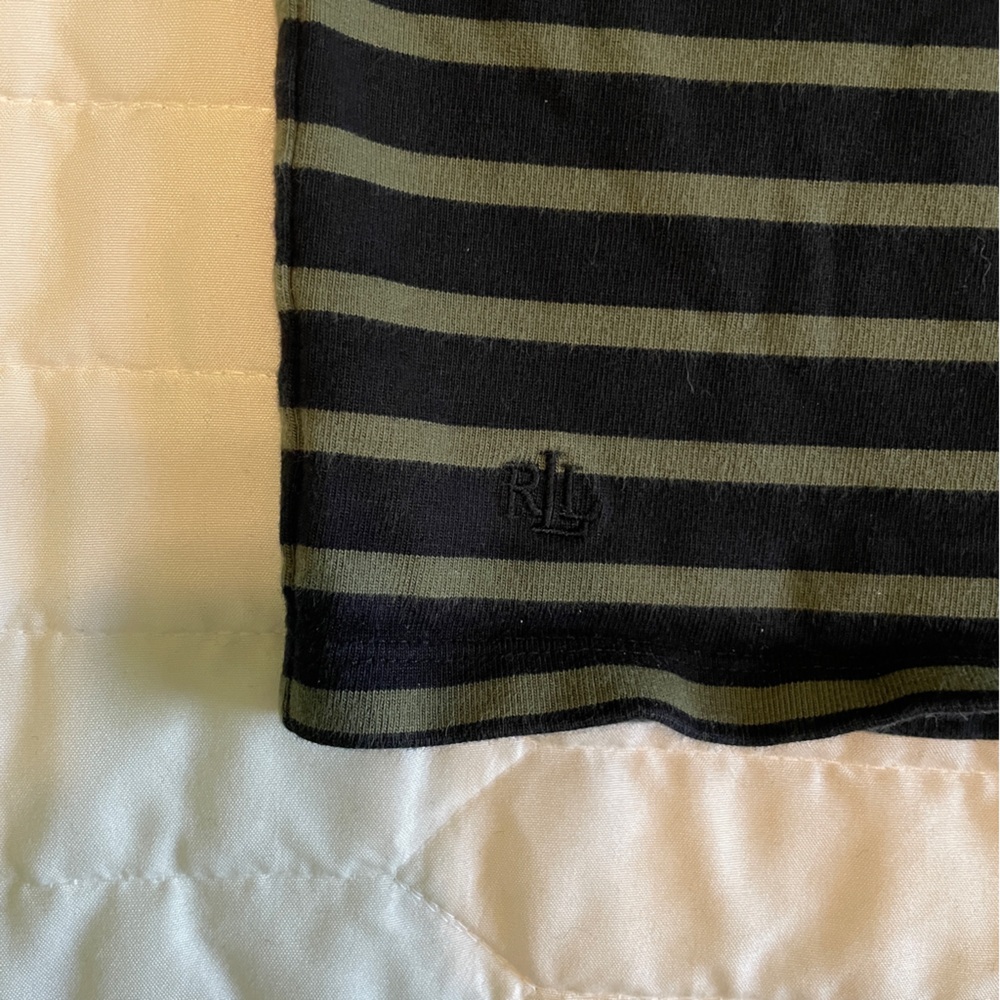 Ralph Lauren Striped Long Sleeve Top Size Small - Picture 7 of 8